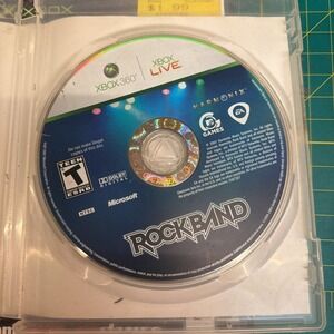 Rock Band 2007 (Xbox 360) Harmonix Disc Only Pre-owned